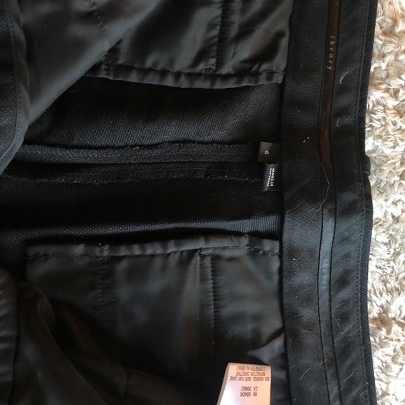 Theory wool/viscose wide leg pants - Picture 2 of 6